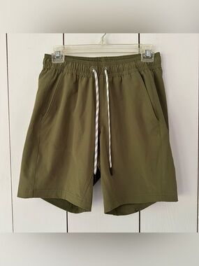 Alaskan Hardgear Swim Shorts Sz S Olive Green